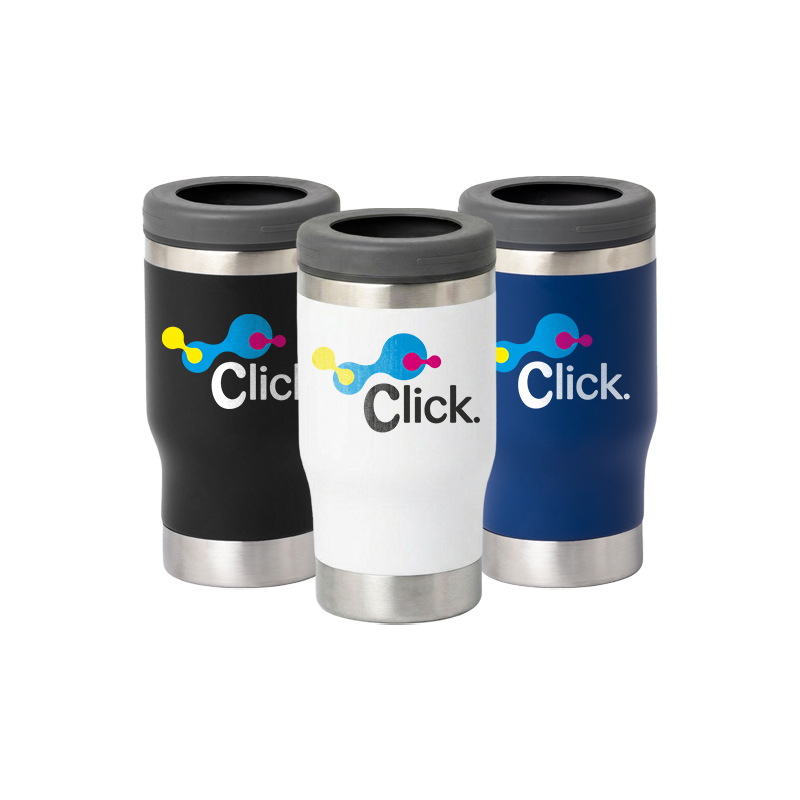 Copo térmico multiuso com parede dupla em inox, capacidade de 380ml. Pode ser utilizado como copo porta long neck ou porta lata. Detalhe em inox na parte superior e ainda contém abridor de garrafa na parte inferior do copo.

Medida aproximada de personalização (CxL): 10,5x8cm.